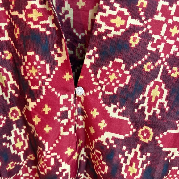 Lauren Ralph Lauren southwest print tunic cotton top NWT - Picture 4 of 8